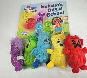 Hand2mind Feelings Family Introductory Storybook And Plush